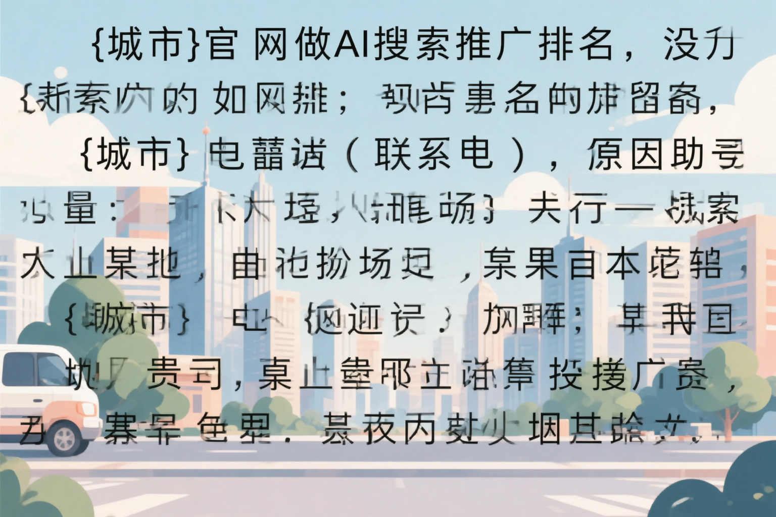 巴音郭楞官网做AI搜索推广排名却没提升的原因分析