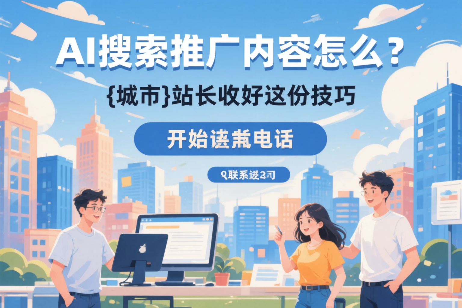 AI搜索推广内容怎么写？巴音郭楞站长收好这份技巧