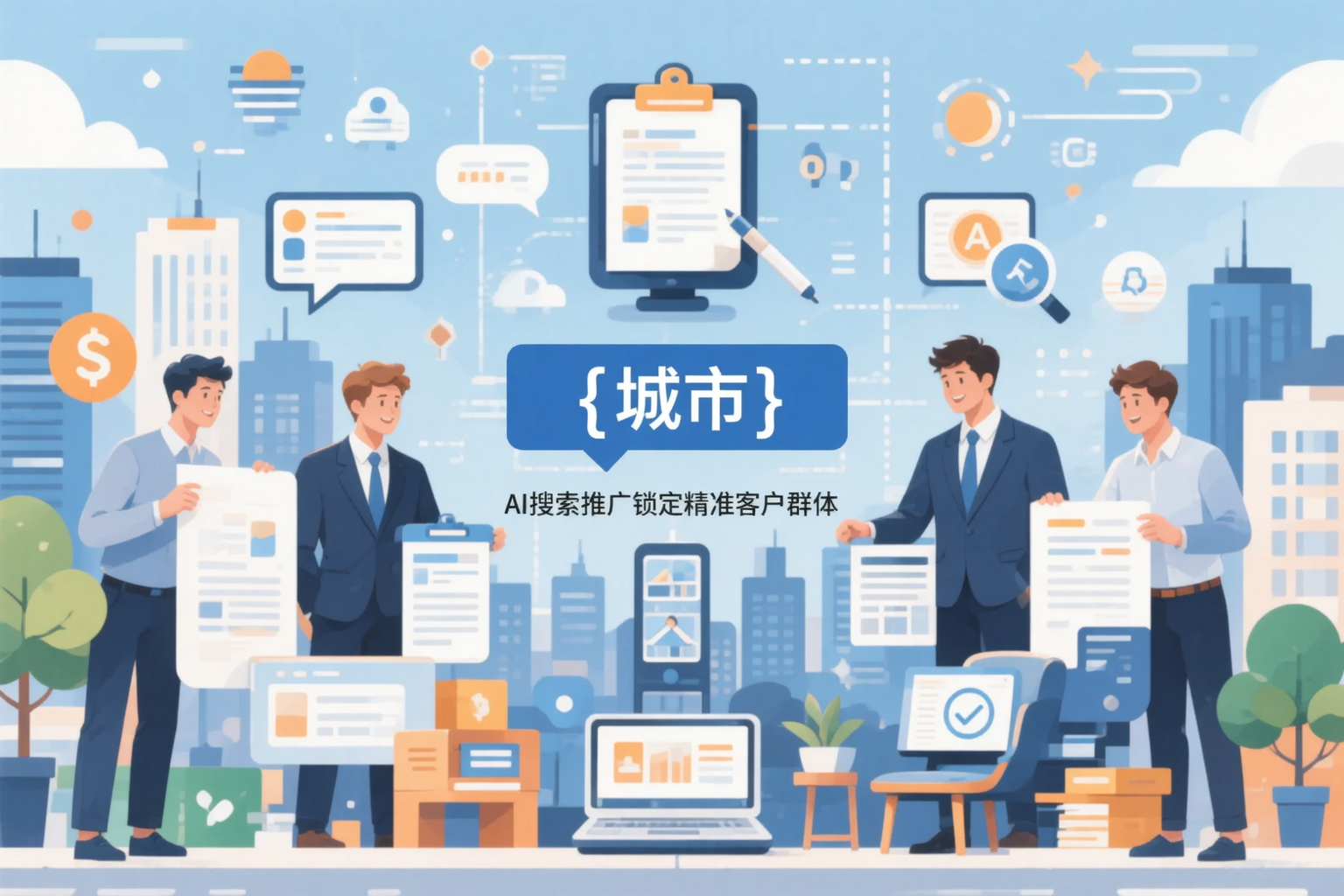 巴音郭楞公司如何用AI搜索推广锁定精准客户群体