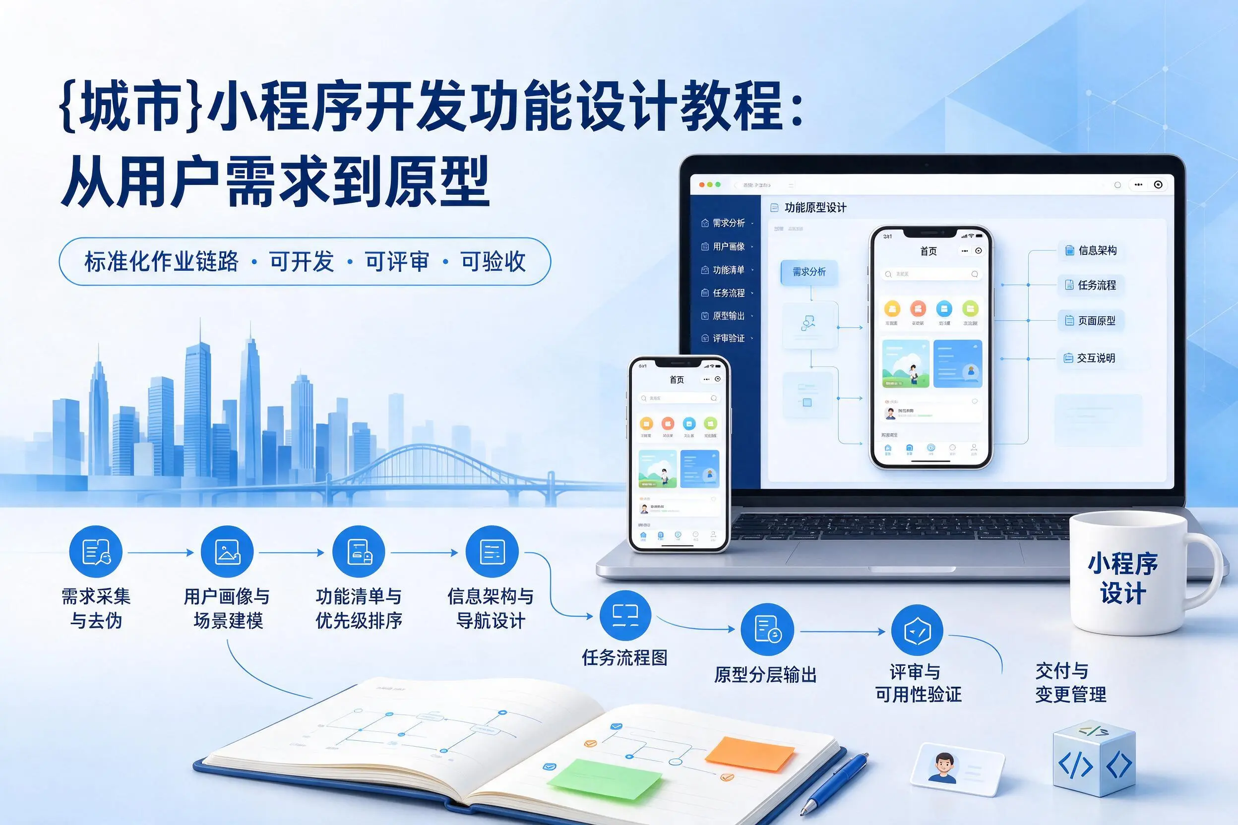 巴音郭楞小程序开发功能设计教程：从用户需求到原型