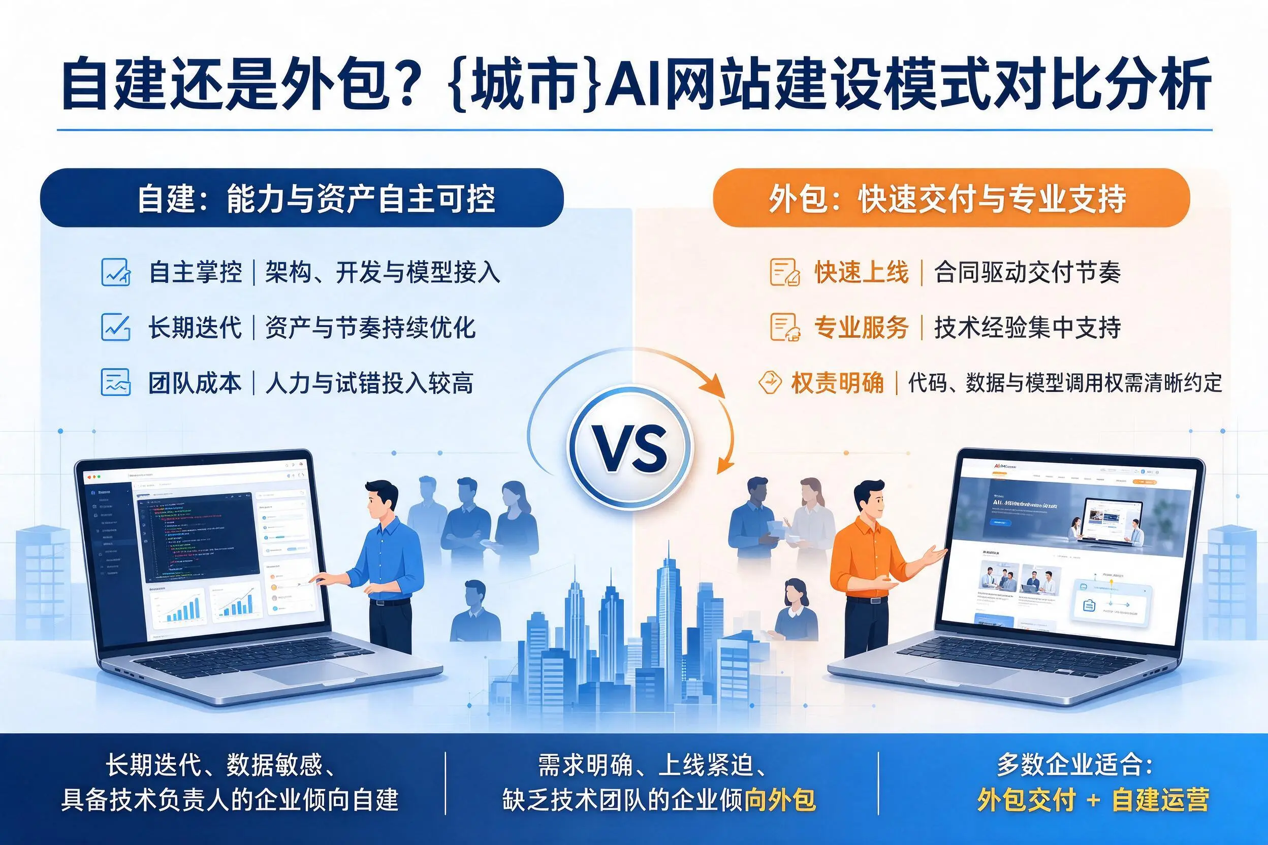 自建还是外包？巴音郭楞AI网站建设模式对比分析