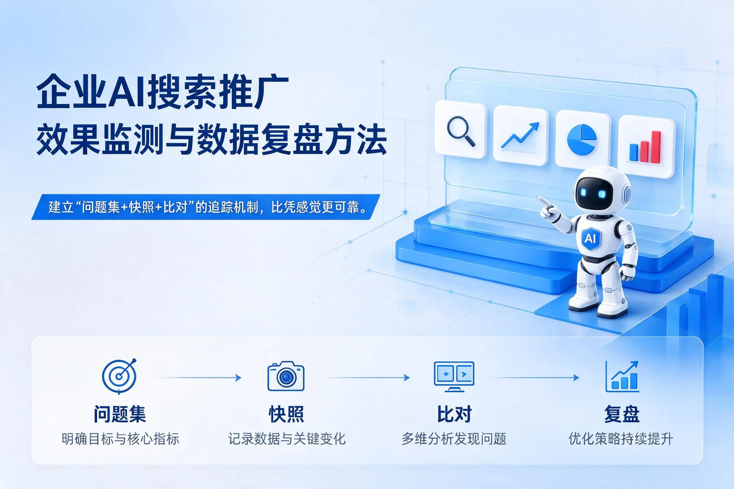 巴音郭楞企业AI搜索推广效果监测与数据复盘方法